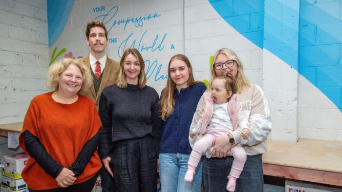 Butterfly Compassion Community mural Butterfly Compassion Community mural